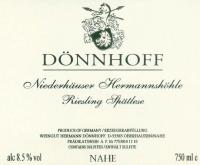 Donnhoff - 2022 Nieder Hermannshohle Spatlese 2023 (750ml) (750ml)